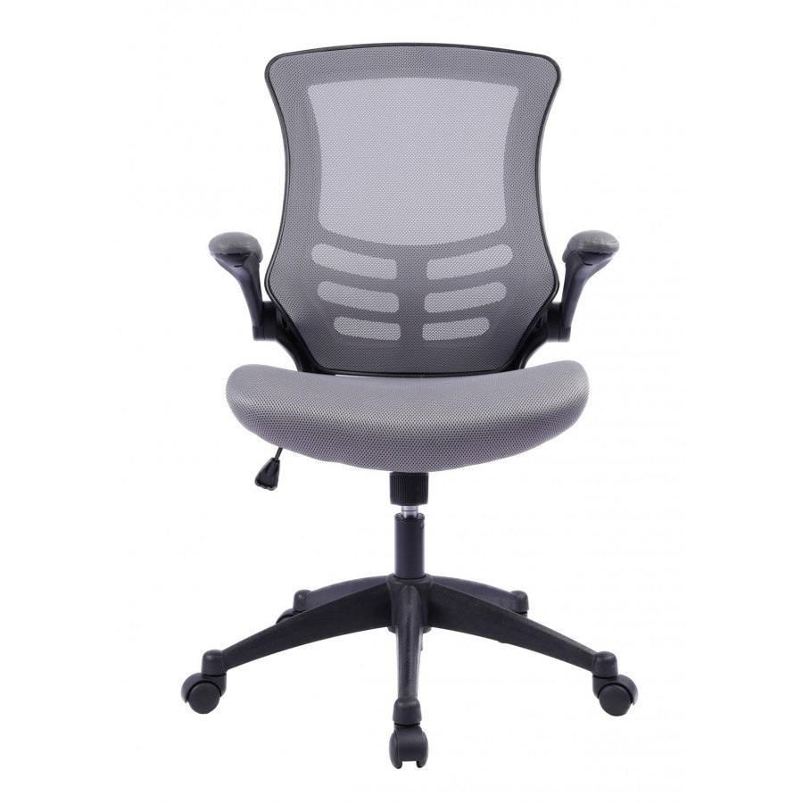 Malta Ergonomic Grey Mesh Operator Chair